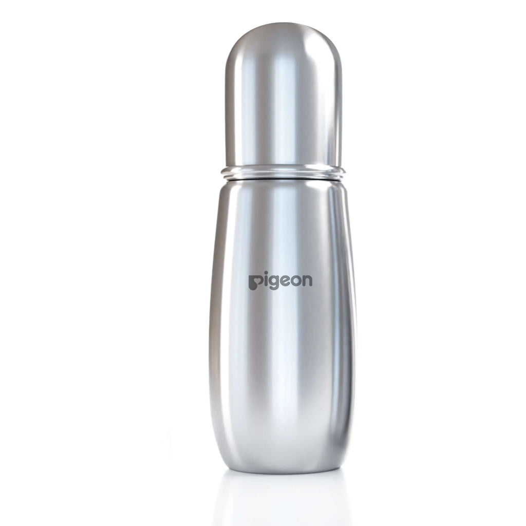 Slim Neck Steel Feeding Bottle 220ml Y